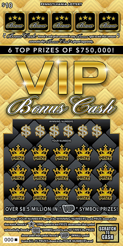 VIP Bonus Cash Raffle